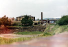 Canal Basin during restoration and the derelict Sheaf Works