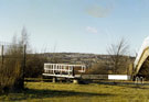 Tinsley Locks, Sheffield and South Yorkshire Navigation with housing on Wincobank Hill in the background