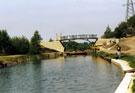 Brown Bayley Bridge under construction, Sheffield and South Yorkshire Navigation