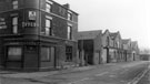 Nos. 66 - 68  Royal Lancers public house, Penistone Road and North British Steel Works, Dixon Street