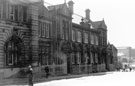 View: t03039 Derelict General Post Office (GPO) building, Flat Street looking towards Pond Street