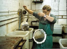 Siverplater at work, The Silver Plating Company, Butcher Works, Arundel Street