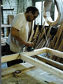Sanding operative at Arundel Joinery, No. 151, Arundel Street