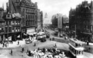 Elevated view of Town Hall Square and Fargate Elevated view of Town Hall Square and Fargate