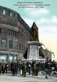 View: t03163 Queen Victoria Memorial, Town Hall Square, unveiled by HRH Henry of Battenberg, May 1905