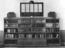 Bookcase presented by Mr G. H. Lawrence to the Ypres British School