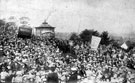 Whit Sing, Meersbrook Park with the bandstand in the background Whit Sing, Meersbrook Park with the bandstand in the background