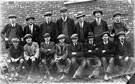 Unspecified group photograph of workmen Unspecified group photograph of workmen