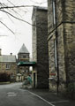 View: t03398 Cliff Rehabilitation Unit, Cliff Block, Nether Edge Hospital, formerly part of Ecclesall Bierlow Union Workhouse with Peveril Block in the background