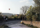 Brincliffe Hill looking towards the junction with Psalter Lane and the site of Salt Box Cottages