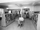 Looking towards staff enclosure, Hillsborough Branch Library