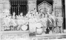 Walkley Baptist Boys Brigade outside Walkley Baptist Church, Freedom Road