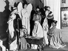 View: t03685 Nativity scene, Middlewood Hospital play
