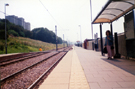 View: t04078 Sheffield Midland railway station Supertram stop showing (top left) Claywood Flats 