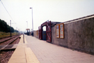 Station Supertram stop with the entrance to Sheffield Midland railway station