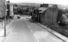 Stannington Road looking towards the junctions of Carlby Road left and Low Road right 