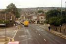 Middlewood Road from the junctions with Hawksley Avenue left and Minto Road looking towards Dykes Hall Road