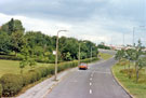 Proposed site for Supertram Herdings Spur, Norton Avenue layby, opposite Bowman Drive 