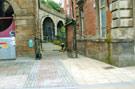 Entrance to the Five Weirs Walk from The Wicker 
