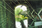 Cobweb Bridge, River Don under the Wicker Arches, Five Weirs Walk 