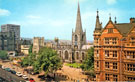 Elevated view of Sheffield Cathedral and Parade Chambers Elevated view of Sheffield Cathedral and Parade Chambers
