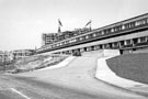 Construction of Hyde Park Flats showing Hyde Park Terrace from Bernard Street Construction of Hyde Park Flats showing Hyde Park Terrace from Bernard Street