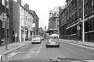 Queen Street with Queens Buildings right looking towards No. 74, The Three Cranes public house Queen Street with Queens Buildings right looking towards No. 74, The Three Cranes public house