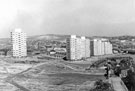 Martin Street Flats and Bromley Street (bottom right) 