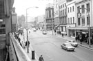Elevated view of Haymarket looking towards Fitzalan Square