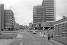 Furnival House (left); Amalgamated Union of Engineering Workers (A.E.U.W) Offices and Redvers House (right ) from Furnival Street