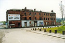 Derelict offices, Wharf Street, Canal Basin, Sheffield and South Yorkshire Navigation 