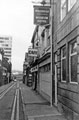 Nos. 25 Museum Hotel and 23 Orchard Cafe, Orchard Street looking towards Church Street