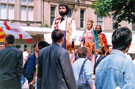View: t04655 Catalan Giants in Fargate during the World Student Games Cultural Festival Opening Procession 