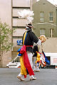 View: t04701 Korean Dance Team, Tudor Square during the World Student Games Cultural Festival 