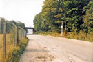 Thorncliffe Industrial Estate (former Newton Chambers Site), Cart Road looking towards the railway bridge