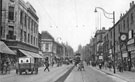 General view of The Moor looking towards Pinstone Street General view of The Moor looking towards Pinstone Street