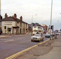 The Lambpool public house. No. 291, Attercliffe Common showing the junction with Janson Street