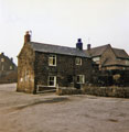 Cottages, Loxley Road with the Admiral Rodney Inn in the background