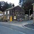 Wharncliffe Side cottages, Main Road at the corner of Green Lane