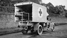 Van presented to the British Red Cross Society by the Vickers Employees War Relief Fund, 14th August 1915