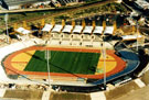 Aerial view of Don Valley Stadium built for the World Student Games with Worksop Road visible top right