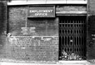 Derelict Employment Office of British Steel, River Don Works, Brightside Lane