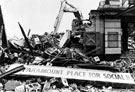 Demolition of The Attercliffe Pavilion Cinema, Attercliffe Common
