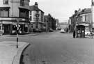 Looking across London Road towards Boston Street, showing gale damage being repaired Looking across London Road towards Boston Street, showing gale damage being repaired