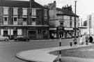View: t05306 Lansdowne Hotel, Nos. 2-4 Lansdowne Road, and London Road at the junction with Beeley Street.