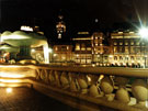 Opening of the Peace Gardens, looking towards the Town Hall