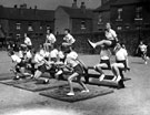 View: u00080 Physical training at Ann's Road Council School, Heeley, during Education Week