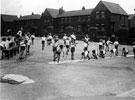 Physical training during Education Week at Pipworth Road School, Pipworth Road
