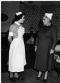 Nurse and Matron (Miss A. Holder), Lodge Moor Hospital Nurse and Matron (Miss A. Holder), Lodge Moor Hospital