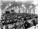 No. 3 Mess (Dining Room), English Steel Corporation, possibly at Christmas